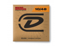 Dunlop 80/20 Bronze Acoustic Guitar 10-48 Dunlop 80/20 Bronze Acoustic Guitar 10-48
